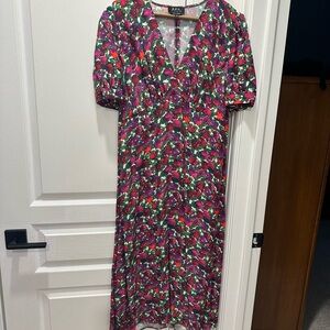 APC floral dress